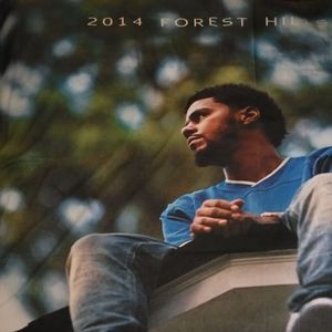 🔥🔥2XHP🔥🔥4-12-24🔥🔥4-12-24🔥🔥NWT J COLE 2014 FOREST HILLS DRIVE WALL BANNER